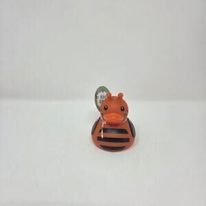 Orange Butterfly Rubber Duck